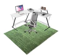 Desk Chair Mat for Carpeted Floors, Heavy Duty Office Gaming Chair Mats for Carpeted and Hardwood Floor, Office Chair Rug Protector for Rolling Chair, Non slip Floor Protection Mat 70 x 80 cm