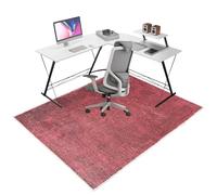 Desk Chair Mat for Carpeted Floors, Heavy Duty Office Gaming Chair Mats for Carpeted and Hardwood Floor, Office Chair Rug Protector for Rolling Chair, Non slip Floor Protection Mat 70 x 80 cm