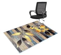 Desk Chair Mat for Low Pile Carpet 80 x 120 cm Protector Chair Carpet For Home And Office Protects Floors Anti-skidding Gaming Office Computer Chair Mat for Hardwood Floors