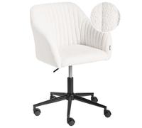 Desk Chair VENICE Boucle Off-White