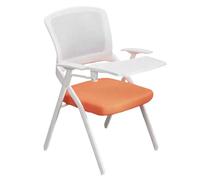 Desk Chairs with Flip-Up Tablet Arm, Foldable School Chair with Breathable Mesh Seat and Sturdy e for Clas