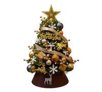 Desk Christmas Tree,With Realistic Ornaments And Decoration | Christmas Table Tree | for Use on Desk Office Home in the Room during Holidays Festive Occasions and Customers