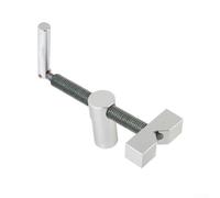 Desk Clamp for Woodworking, 34 Hole Bench Dog Compatible, Quick Adjust Aluminum Alloy Clamp for Routing, Cutting and Sanding, Multipurpose Workbench Accessory for DIY Enthusiasts,A