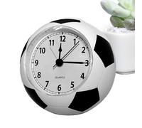 Desk Clock Digital,Soccer-Shaped Alarm Clock for Kids - Wake up Bedside Desk Clock, Creative Football Soccer Analog Alarm Clock for Kids' Room, Bedroom