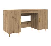 Desk Computer Desk Writing Table Office Table Work Desk Engineered Wood vidaXL