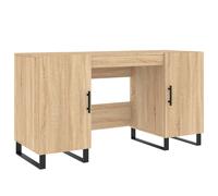 (sonoma oak) vidaXL Desk Computer Desk Writing Table Office Table Work Desk Engineered Wood