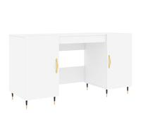 Desk Computer Desk Writing Table Office Table Work Desk Engineered Wood vidaXL