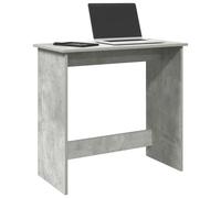 Desk Concrete Grey Engineered Wood 80x40x75 cm Compact Study Workstation SlimXL