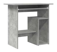 vidaXL Desk Concrete Grey 80x45x74 cm Engineered Wood NEW