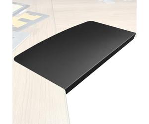 Desk Corner Extender L-Desk Extension Organizer Tray Adapter | Clamp-On Desk Extender Side Table Tray Organizer Holder Extension Computer Monitor Computer for Dorm Home College Travel