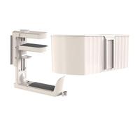 Desk Cup Holder Clip - 2-in-1 Clip-On Drink & Headphone Holder For Desk, Table & Counter | Space-Saving Organizer For Coffee Mug, Phone, Game Controller, Pen & Office Accessories