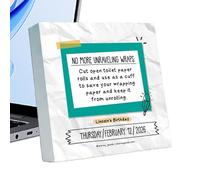 Desk Daily Calendar - Yearly Schedule Planner, Organizational Tool with Full Year Layout, Desk Organizer with Multiple Pages, Productivity Accessory for Students Kids Teens Adults Home Living Room