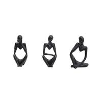 Desk Decor Home Decoration Ornaments, Decorative Crafts, Desktop Artworks are Suitable for Entrances, Offices, and Study Rooms(Black)