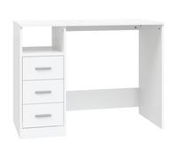 Desk with Drawers Engineered Wood Standing Desk Furniture Multi Colours vidaXL