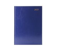Desk Diary 2 Page Per Day A4 Blue 2027 KF2A4BU27