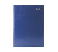 5 Star Desk Diary Week To View A4 Blue 2026 KFA43BU26
