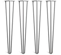Desk & Dining Hairpin Legs, 71cm, Black