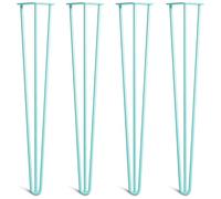 Desk & Dining Hairpin Legs, 71cm, Duck Egg Blue