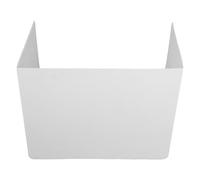 Desk Dividers White Plastic Desktop Privacy Panel 16.93 X 13.78 X 12.99In Reusable Partition for Students Classroom Study and Exam
