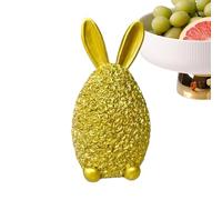 Desk Easter Bunny - Cute Spring Decoration Collectible Figure as a Keepsake - Easter Egg Figure Easter Decoration | Gift for Parents Grandparents with Storage Space for Desk Sideboard