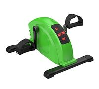 Desk Elliptical Machine Mini Exercise Peddler Stationary Cycle for Home Office with Adjustable Resistance LCD Monitor Non-Slip Quiet Elliptical Suitable for Gym Office Home (Package 1)