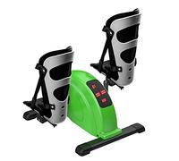 Desk Elliptical Machine Mini Exercise Peddler Stationary Cycle for Home Office with Adjustable Resistance LCD Monitor Non-Slip Quiet Elliptical Suitable for Gym Office Home (Package 3)