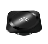 Desk Embedded Round Fast Charger for 15 14 13 Phone Wireless Charging Pad 10W Invisible Phone Charging Station