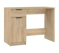 Desk Engineered Wood Home Office Computer Table Study Writing Desk vidaXL