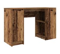 vidaXL Desk Old Wood 120x42x76 cm Engineered Wood