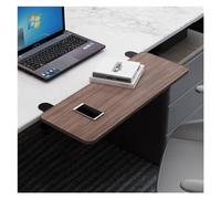 Desk Extender Shelf Clamp On Tray for Table Extension No Hole Drilling Needed 75x25cm Versatile Side Table Solution (Color: Q)
