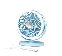 Desk Fan Camping Fan Tent Hanging 3Speed With LED Light 1000mAh Battery Stay Cooling And Comfortable Multi-functional