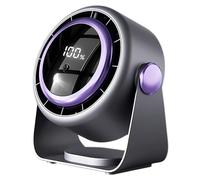 Desk Fan | Cooling Device USB Rechargeable | Touchscreen Quiet Cooling Fan with Digital Display for Outdoor Desk Gym Camping Tent School Travel Garden