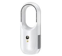Desk Fan - Rechargeable Quiet 6-Speed Bladeless Tower Cooling Fan