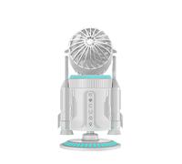 Desk Fan - Rechargeable Table Fan, Battery Operated Personal Refrigerator | Provides Wireless Soft Drinks, Easy to Carry Anywhere, Perfect for the