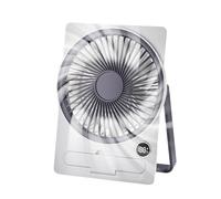 Desk Fan - Small Quiet Desk Fan | Personal Standing Personal USB Electric Cooling Tool for Dormitory Office Student Bedroom