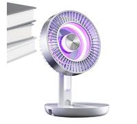 Desk Fans Small Quiet - 5 Speeds Quiet Portable Folding Magnetic Device | Work Desk Accessories,for Car Bedroom Cruise Home Bedside Work Computer Laptop