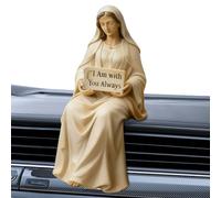 Desk Figurine, Resin Table Decoration Collectible, Religious Decoration for Indoor Use | Dining Table Sill Shelf Church Living Room Meditation Relaxation