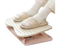 Desk Foot Rest 6-Level Adjustable Leg Relief Office Supplies | Office Under Desk Foot Stool for Bedroom Living Room School Classroom Dorm Travel Kids Adults Teacher Student