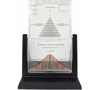 Desk Galton Board, Effective Statistical Law Demonstration, Probability Demonstration Model with Bell Curve for Physics & Education, Random Distribution