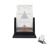 Desk Galton Board, Effective Statistical Law Experiment Tool, Probability Demonstration Model with Bell Curve, Physics Laboratory Teaching Tool, Effective Statistical Law Demonstration
