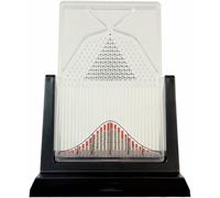 Desk Galton Board, Experiment Model Dalton Board, Normal Distribution Model Mathematical Teaching Aids, for Physical School Laboratory Teaching