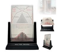 Desk Galton Board, Probability Demonstration Model, Effective Statistical Law Teaching Tool for Physics, Random Distribution, and Bell Curve Visualization