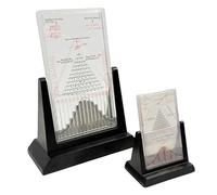 Desk Galton Board, Probability Demonstration Model kits, Physics Lab Experiment Tool for Random Distribution with Bell Curve 1* Large 12.2×9in