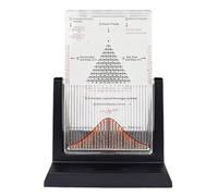 Desk Galton Board, Probability Demonstration Model, Physics Lab Teaching Tool, Galton Board Desk Toy, Physics Lab Teaching Tool, for Random Distribution, for Education Demonstration(Small)