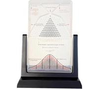 Desk Galton Board, Probability Demonstration Model, Statistical Law Experiment Tool for Physics Lab Teaching and Stress Relief, Demonstrates Random Distribution