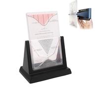 Desk Galton Board Probability Demonstration Model with Bell Curve, Effective Statistical Law Experiment Tool, Dalton Board Random Distribution Device for Physics & Education(L)