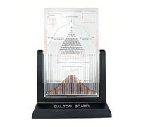 Desk Galton Board,Probability Demonstration Model with Bell Curve,Effective Statistical Law Experiment Tool,Get Curious! Understand Stats Laws Easier
