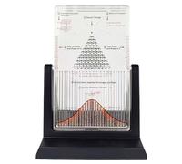 Desk Galton Board Probability Demonstration Model with Bell Curve for Physics Education Galton Board for Physicalschool Laboratory Teaching(17CM*6.69IN)