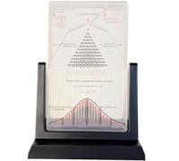 Desk Galton Board,Probability Demonstration Model with Bell Curve,Normal Distribution Model,Effective Statistical Law Experiment Tool,Physics Lab Teaching Tool,for Random Distribution