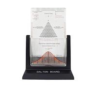 Desk Galton Board, Probability Demonstration Model with Bell Curve, Physics Lab Teaching Tool, Science Desktop Ornaments, for Statistical Laws